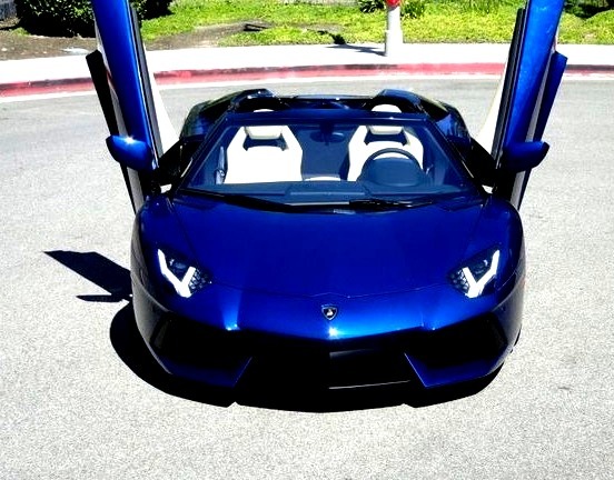Blue Lamborghiniwww.DiscoverLavish.com
