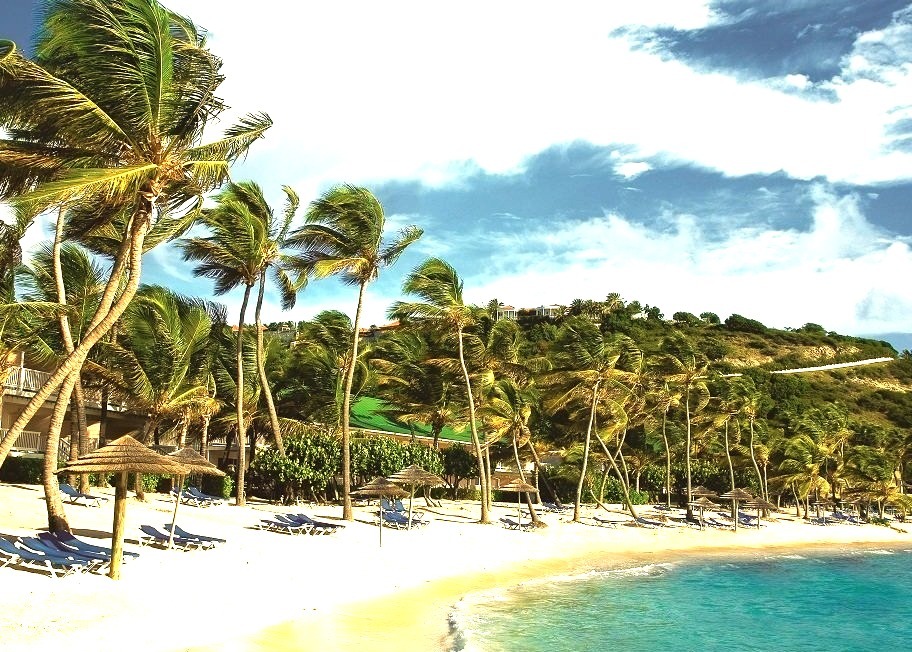 Caribbean, Landscape, Beach, Antigua, Resorts